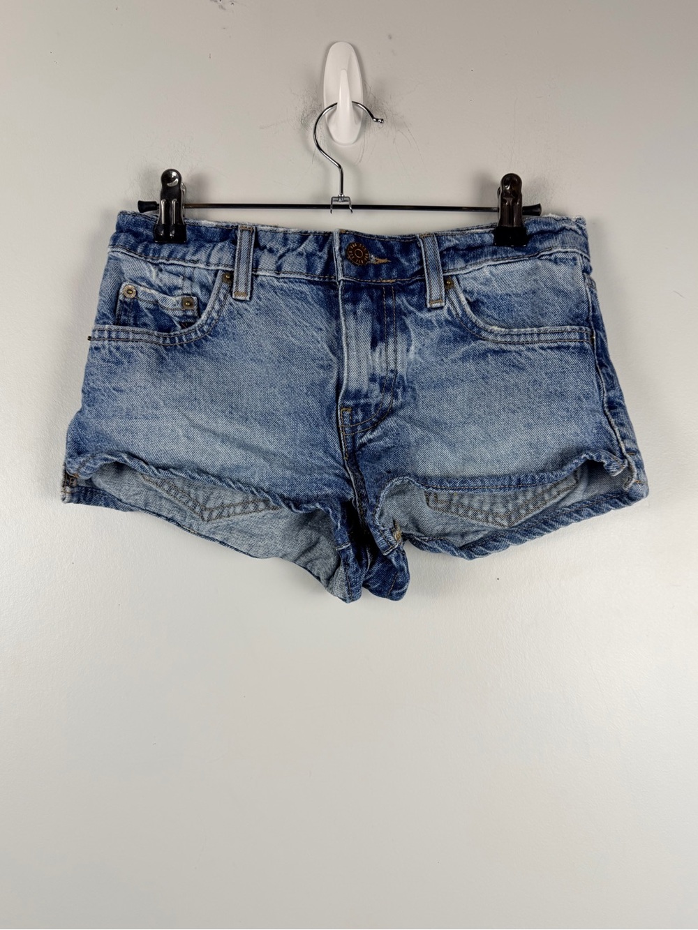 Urban outfitters bdg micro mini denim shorts size 24